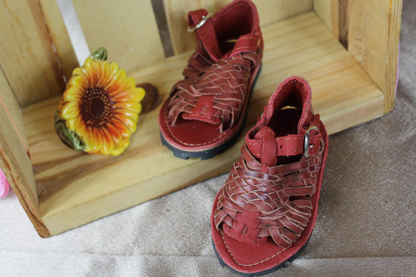 Traditional pachuco Huaraches for boys or babies and toddlers boys