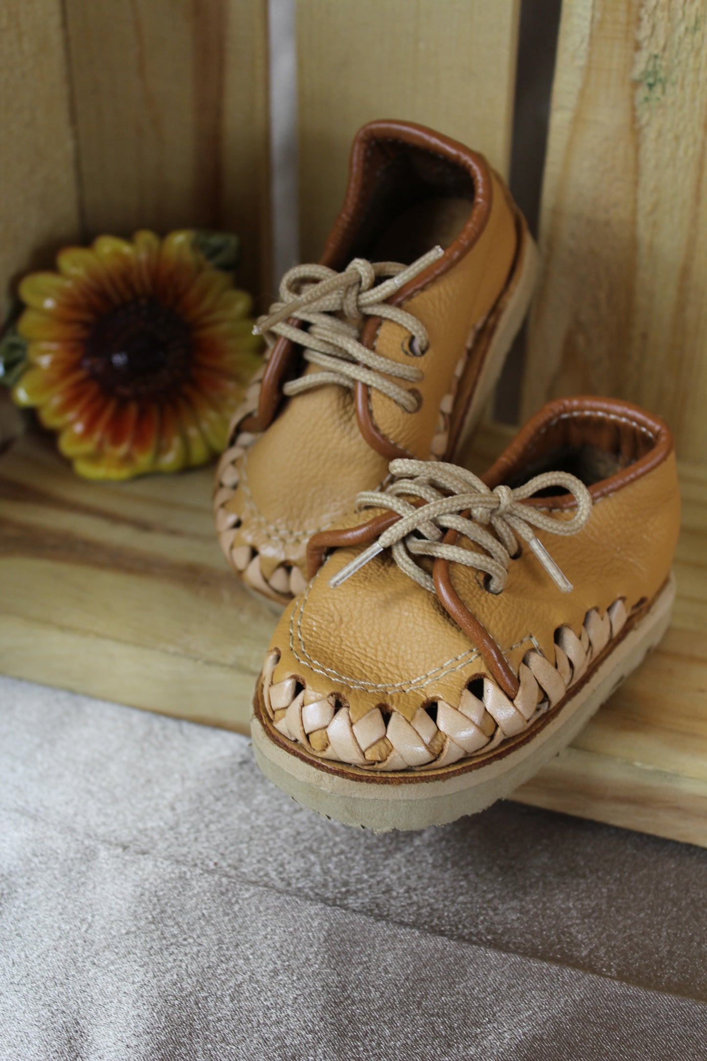 Kids & Baby Red De Chalequito Mexican Huaraches Sandals