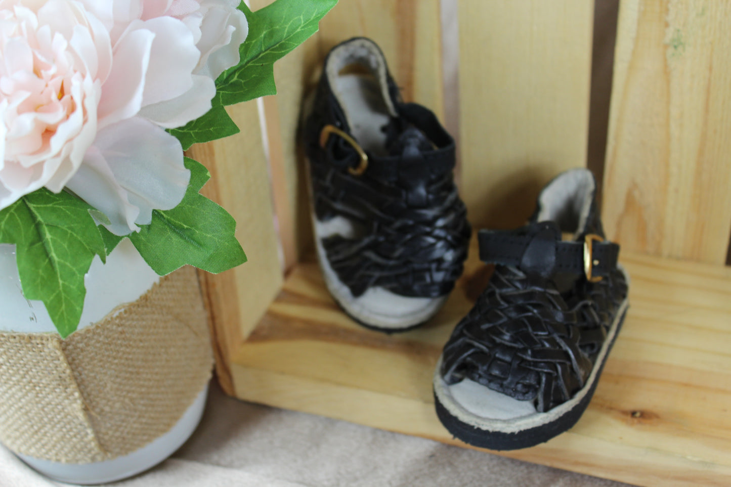 Traditional pachuco Huaraches for boys or babies and toddlers boys